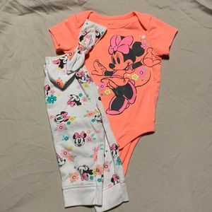 Minnie Mouse Onesie Set